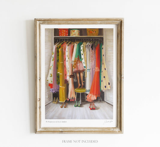 The Disappearance Of Lonnie Lightfoot Art Print - 8.5" X 11"