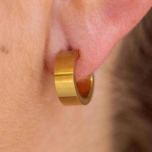 Sable Hoops - Silver or Gold