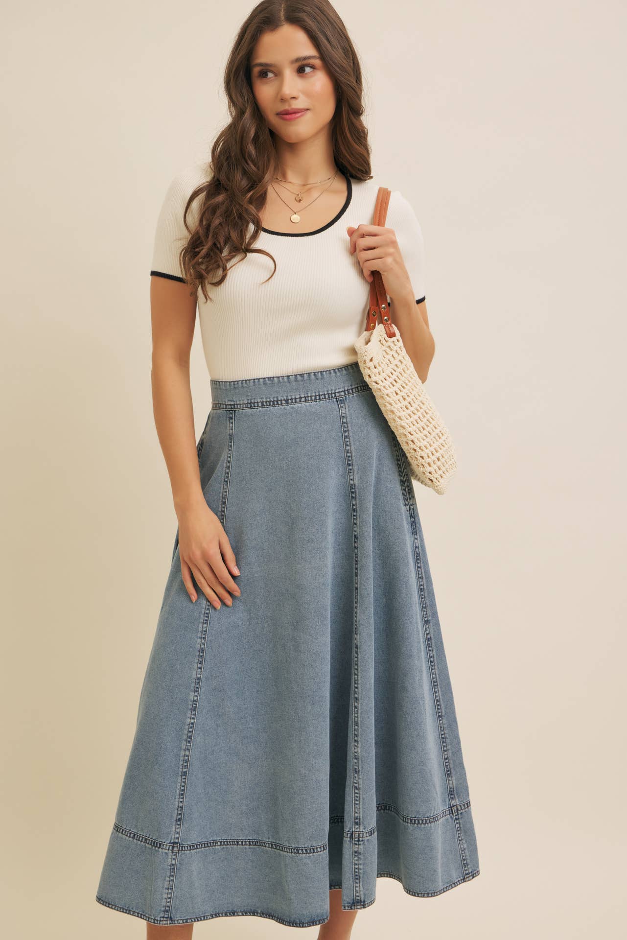 Jilly Scoop Neck Sweater Top