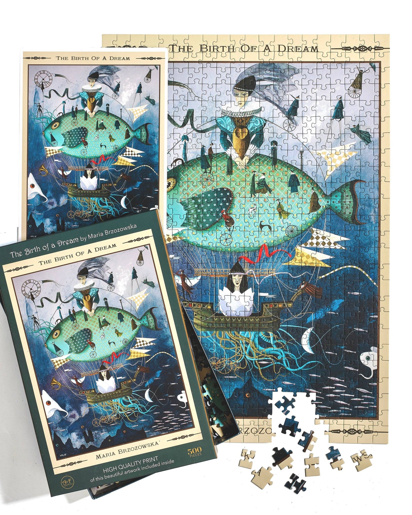 "Birth of a Dream" 500-pc Velvet-Touch Jigsaw Puzzle