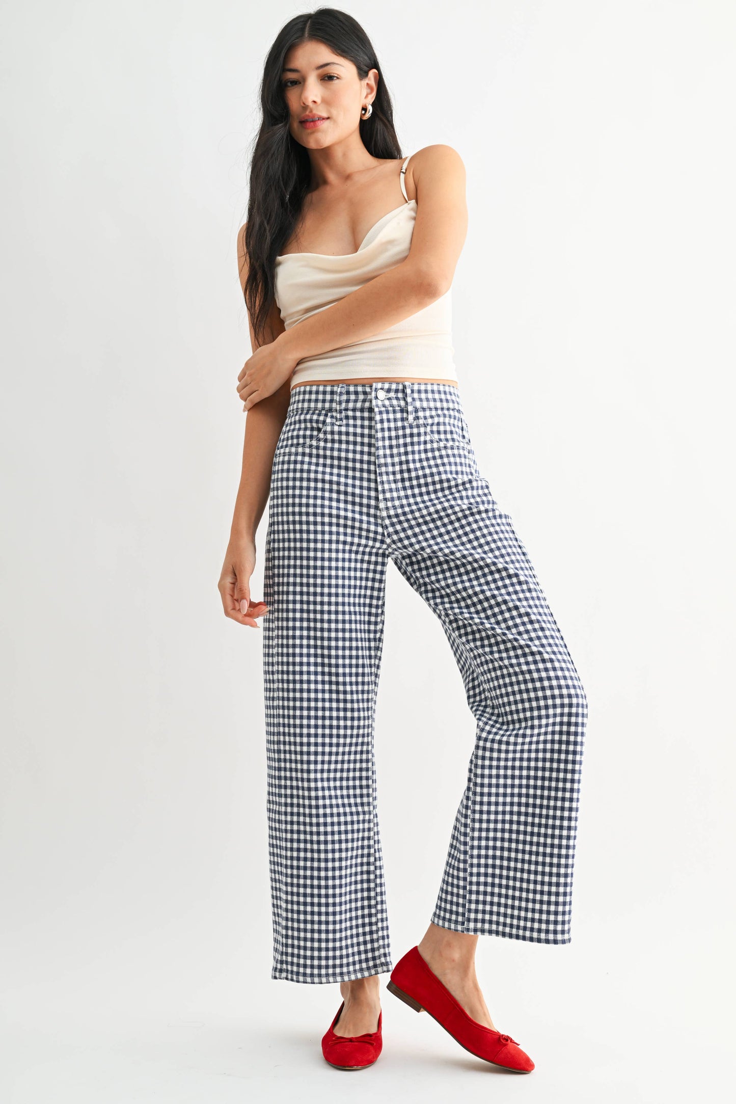 JUST BLACK DENIM - Barrel Jean Twist