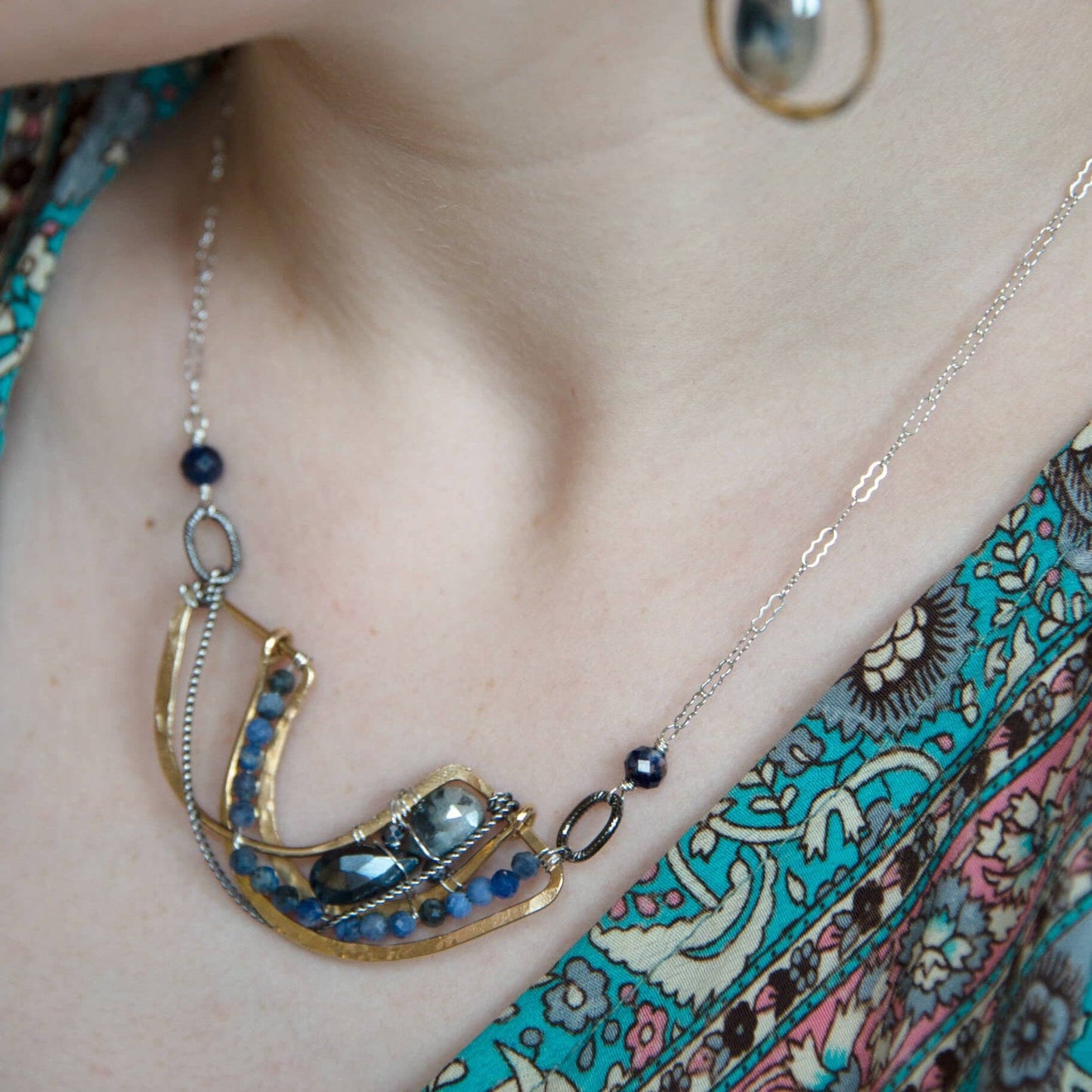 Indigo Ocean Sodalite Necklace