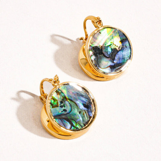 Zarae Natural Shell Earring