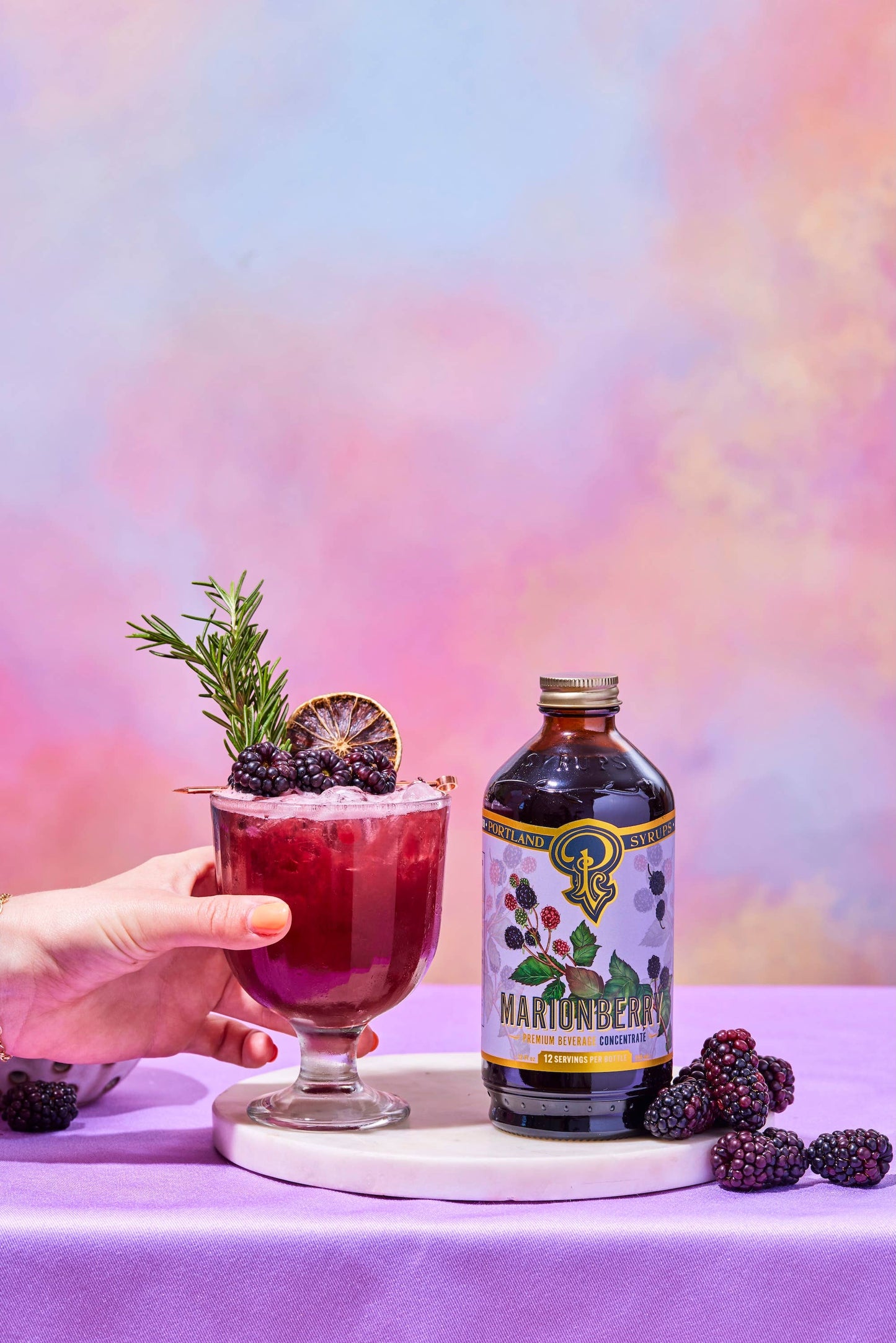 Marionberry Syrup - Cocktail / Mocktail Drink Mix