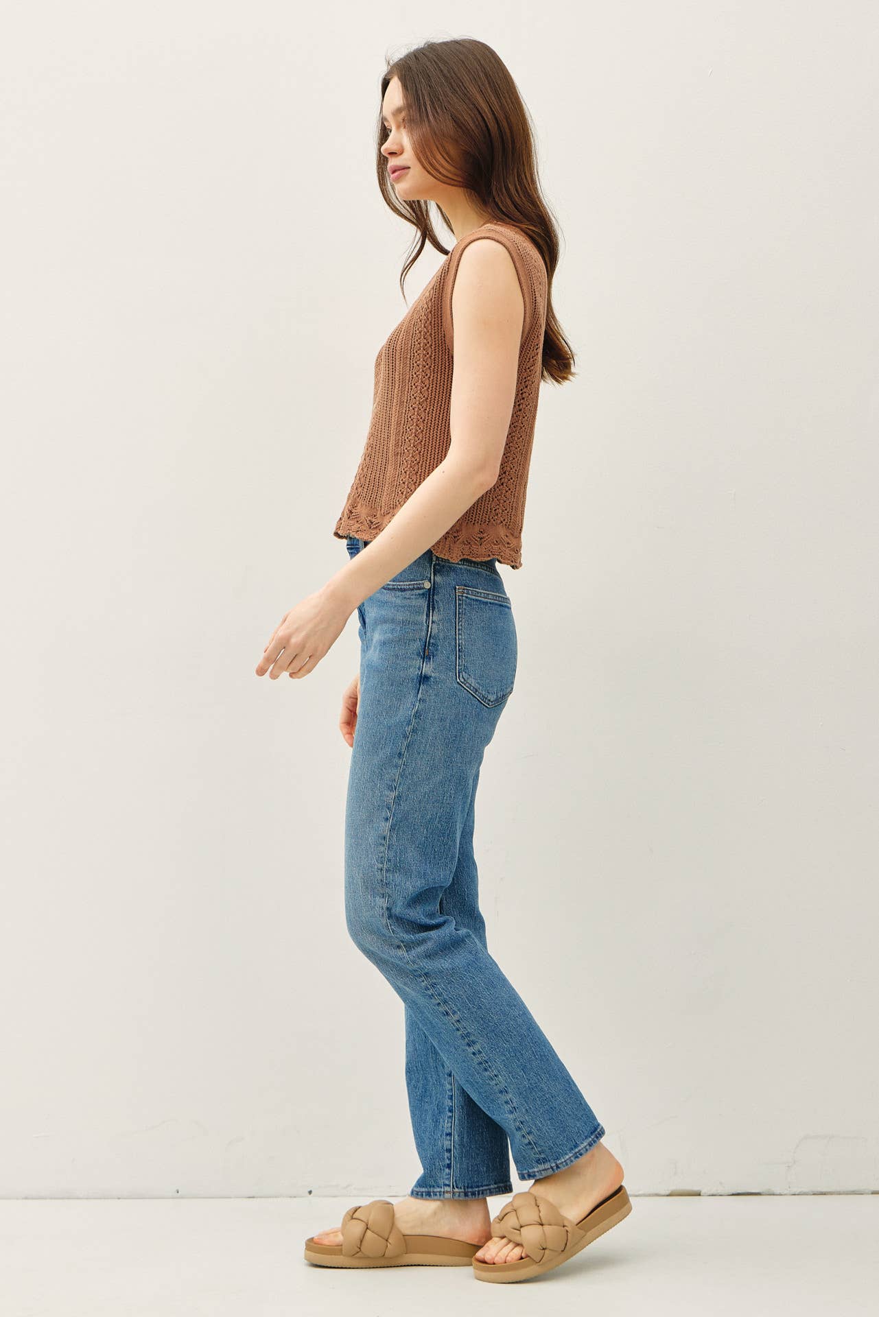 Varsity Crochet Tank