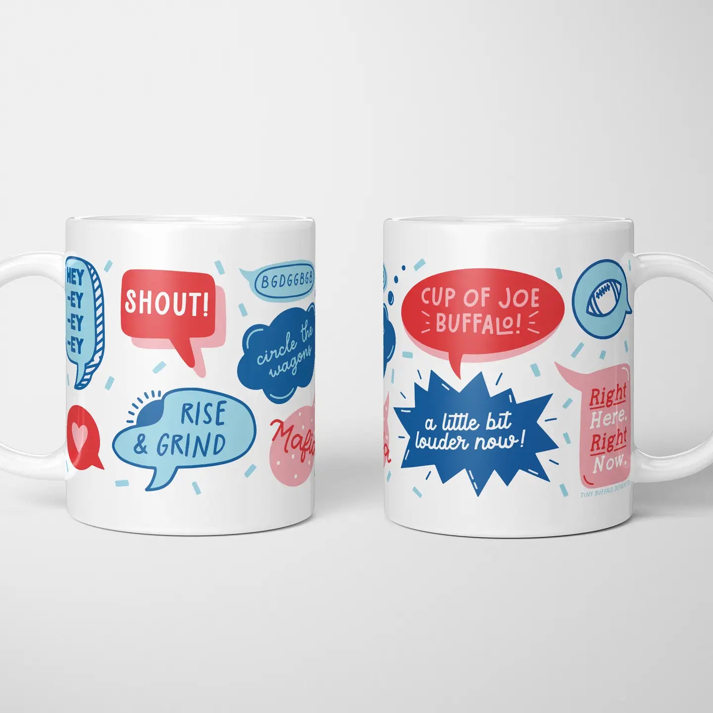 Buffalo Cup of Joe Speech Bubble Coffee Mug