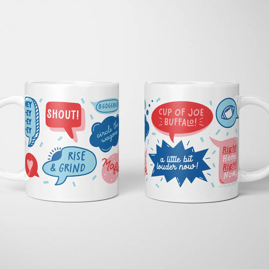 Buffalo Cup of Joe Speech Bubble Coffee Mug