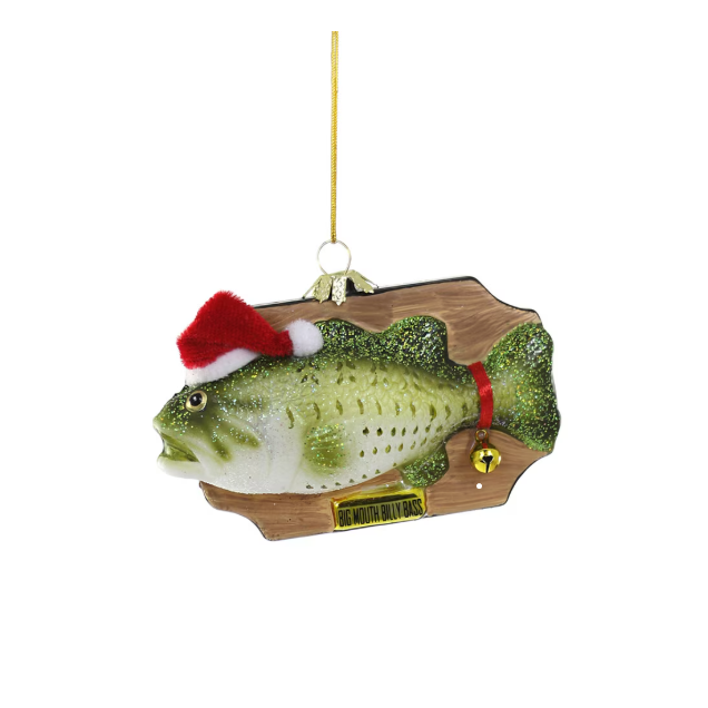 Caroling Fish Ornament