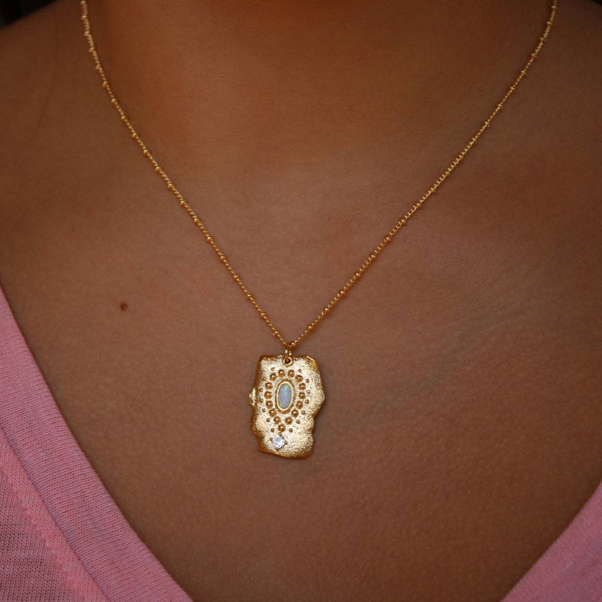Celestial Opal Pendant