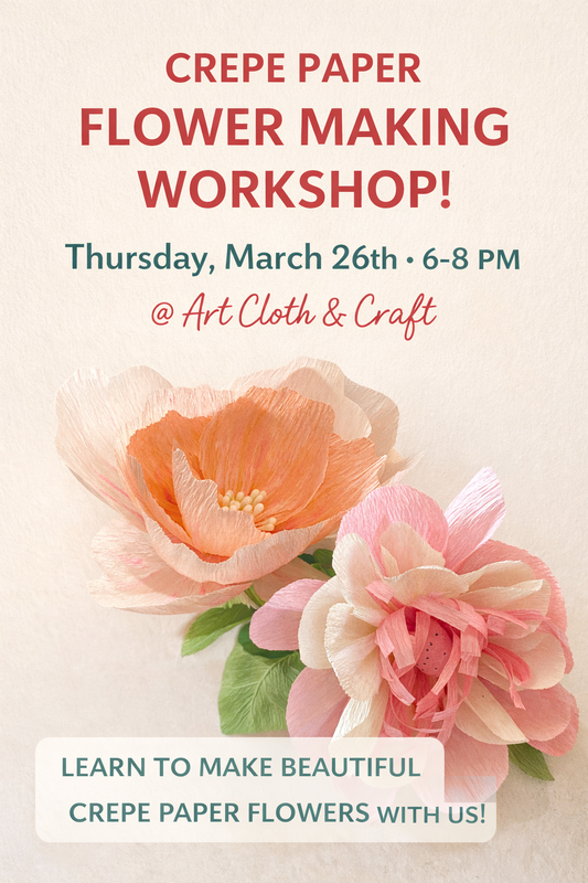 Crepe Paper Flower Making Workshop