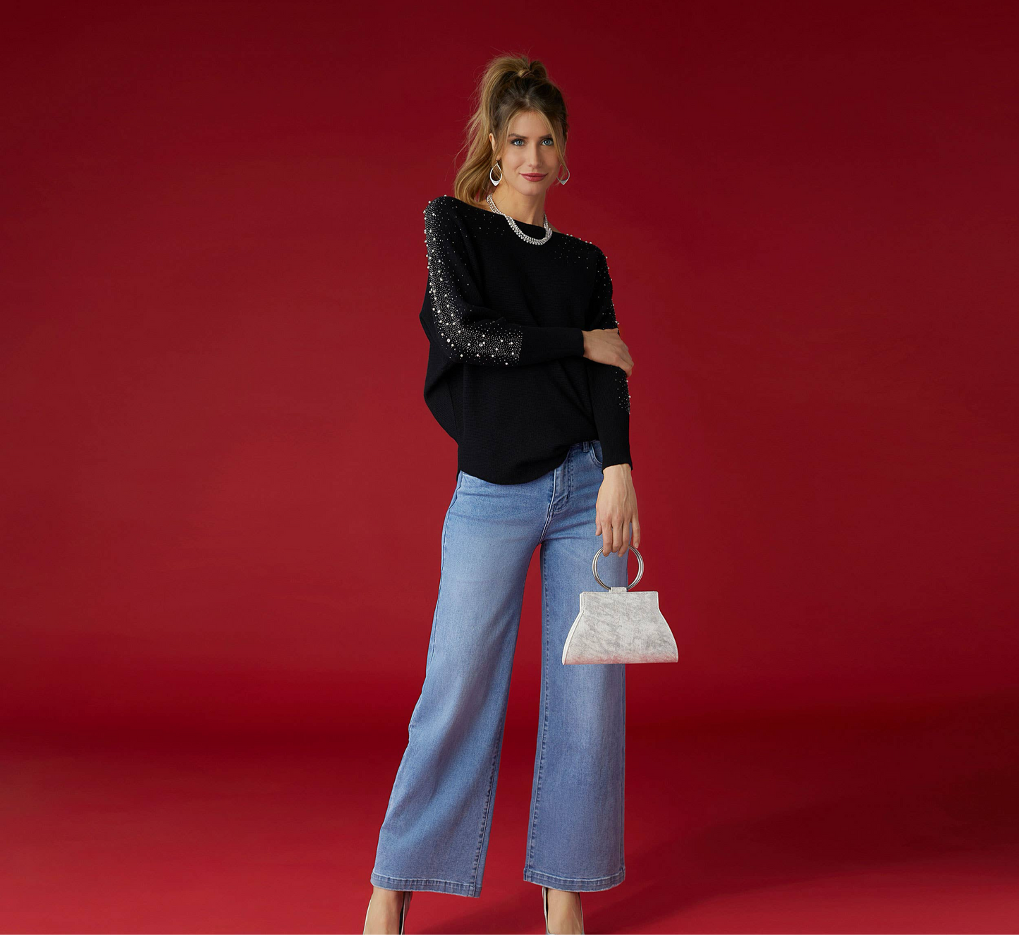 Nicolette Fine Gauge Sweater