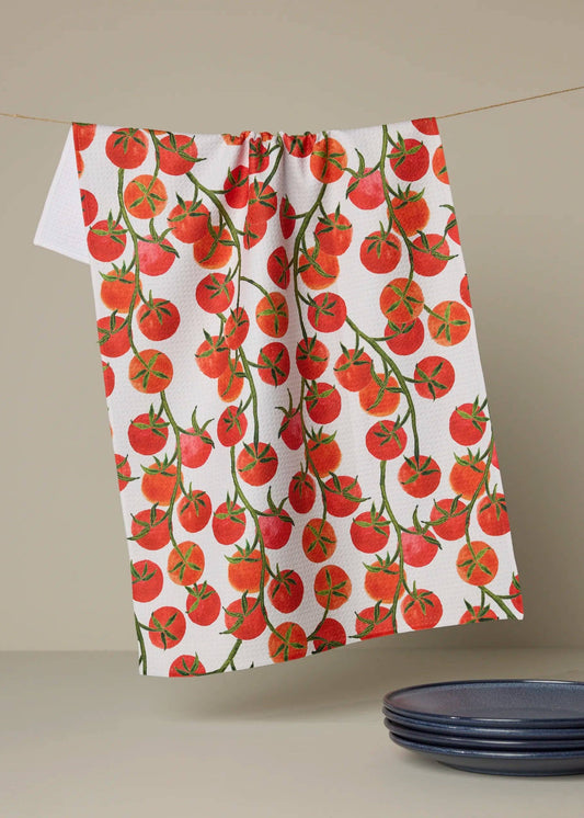 Geometry Ripe and Ready Tea Towel