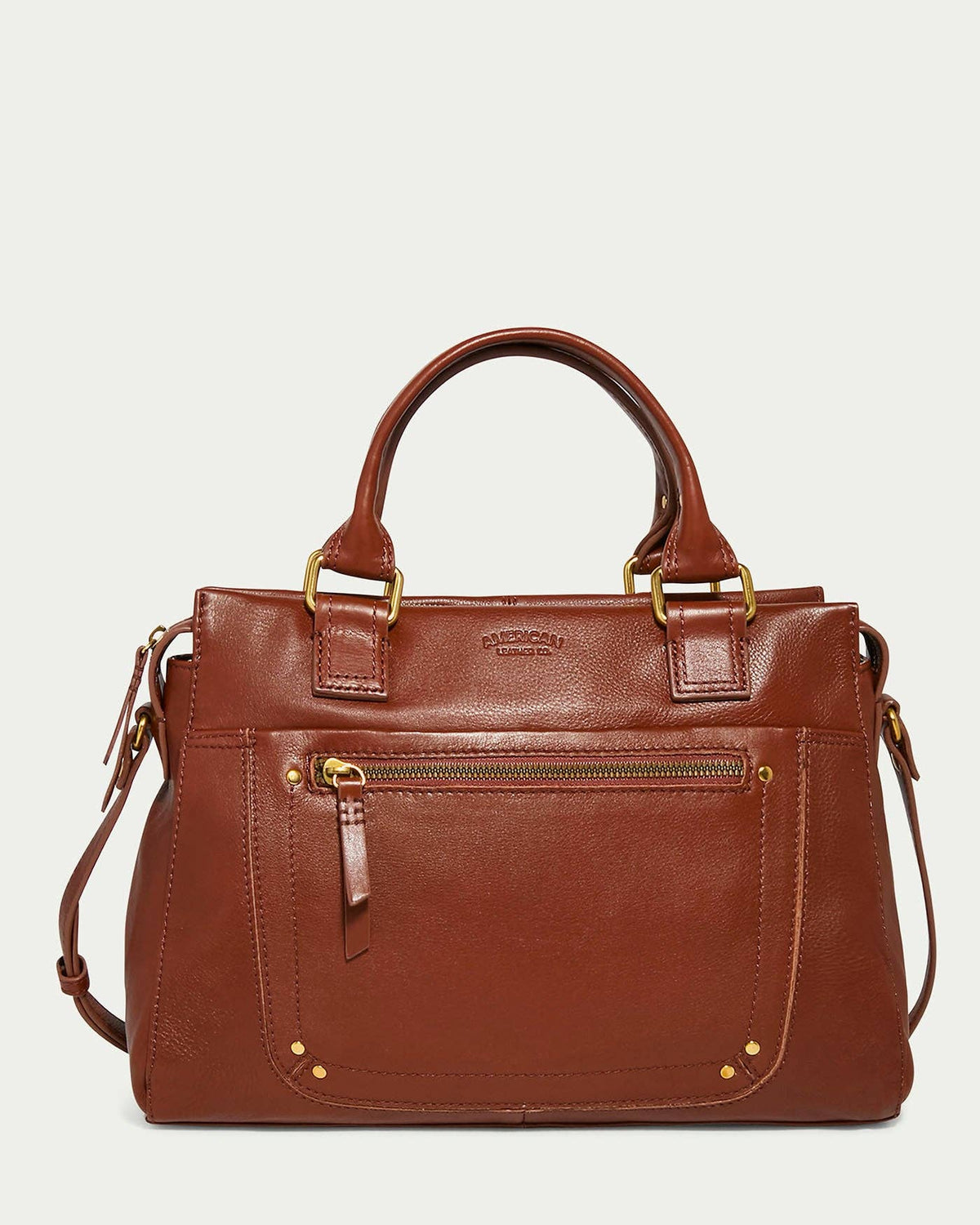 Jamestown Satchel - Brandy