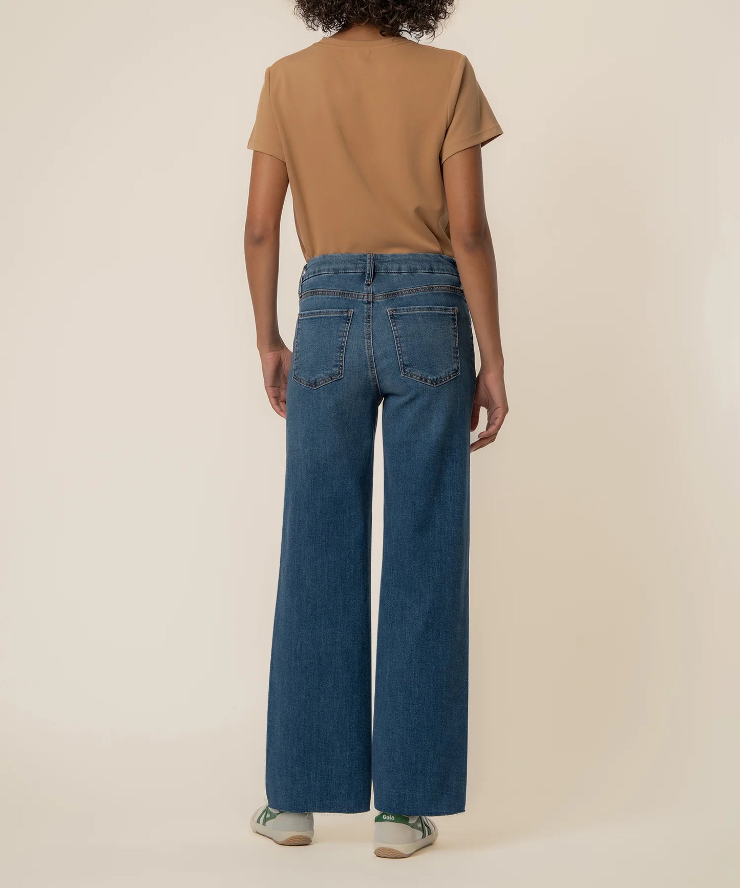 KUT from the Kloth - Meg High Rise Wide Leg - RAD WASH