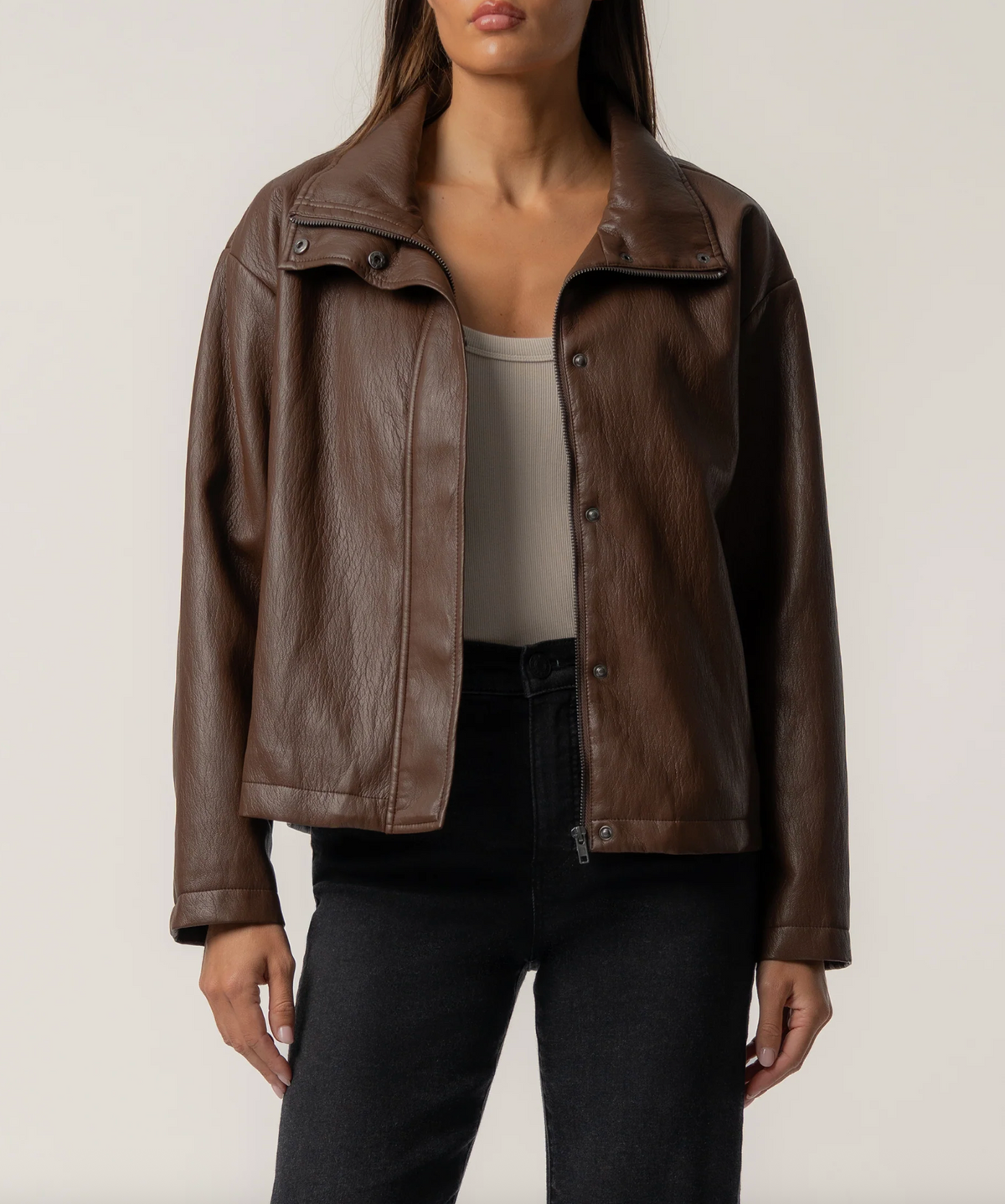 KUT FROM THE KLOTH - Wren Jacket in Chocolate