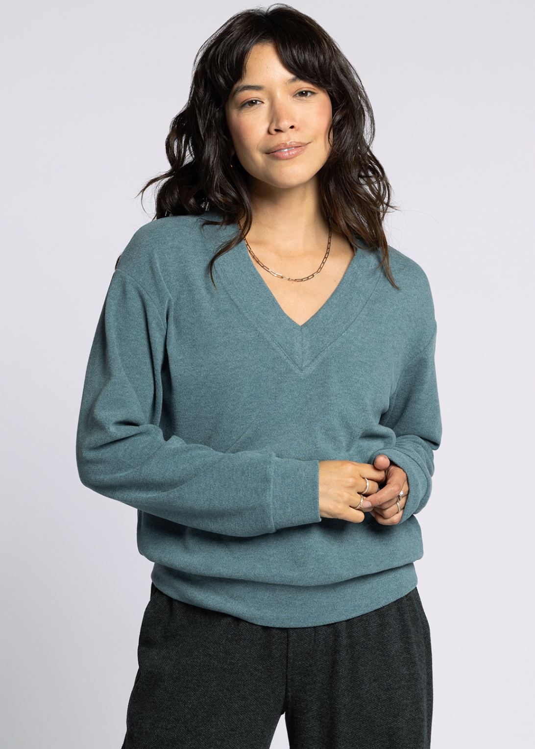 Super soft V-neck Top