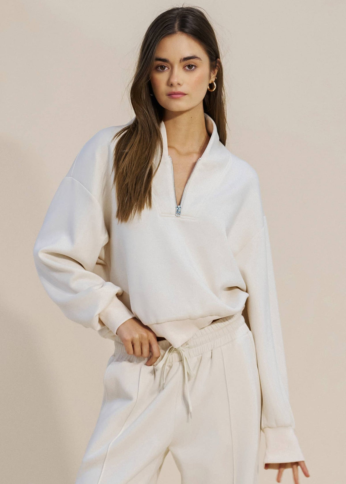 Quarter-Zip Sophisticated Sweatshirt