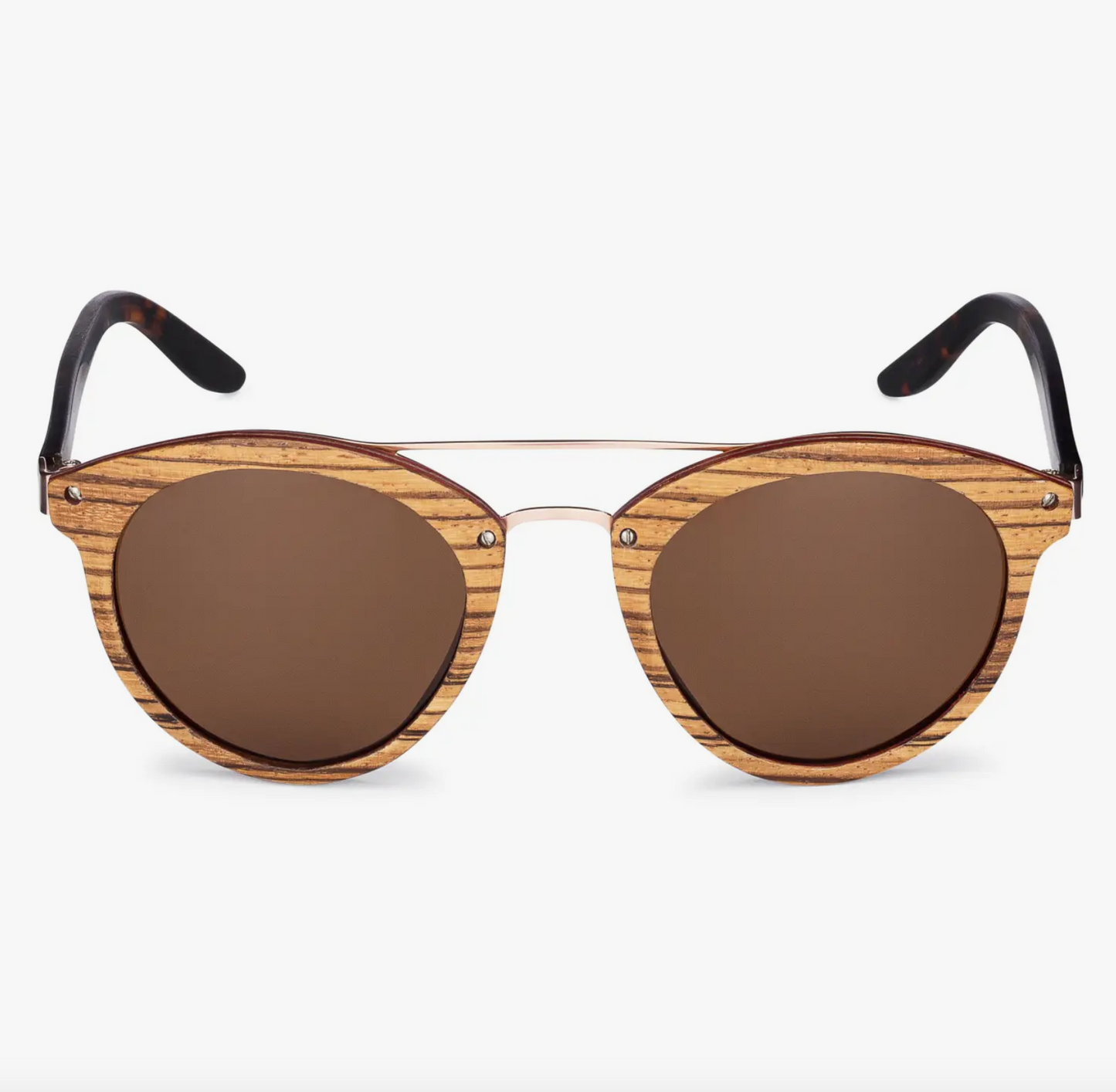Bourbon | Zebra Wood Sunglasses