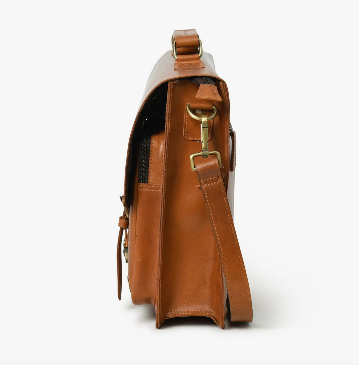 Madan Leather Messenger Bag