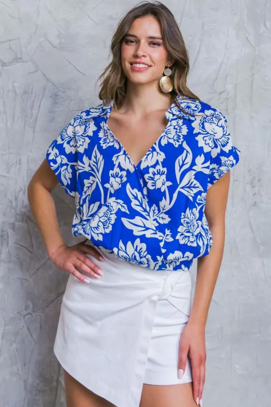 Lana Printed Blouse