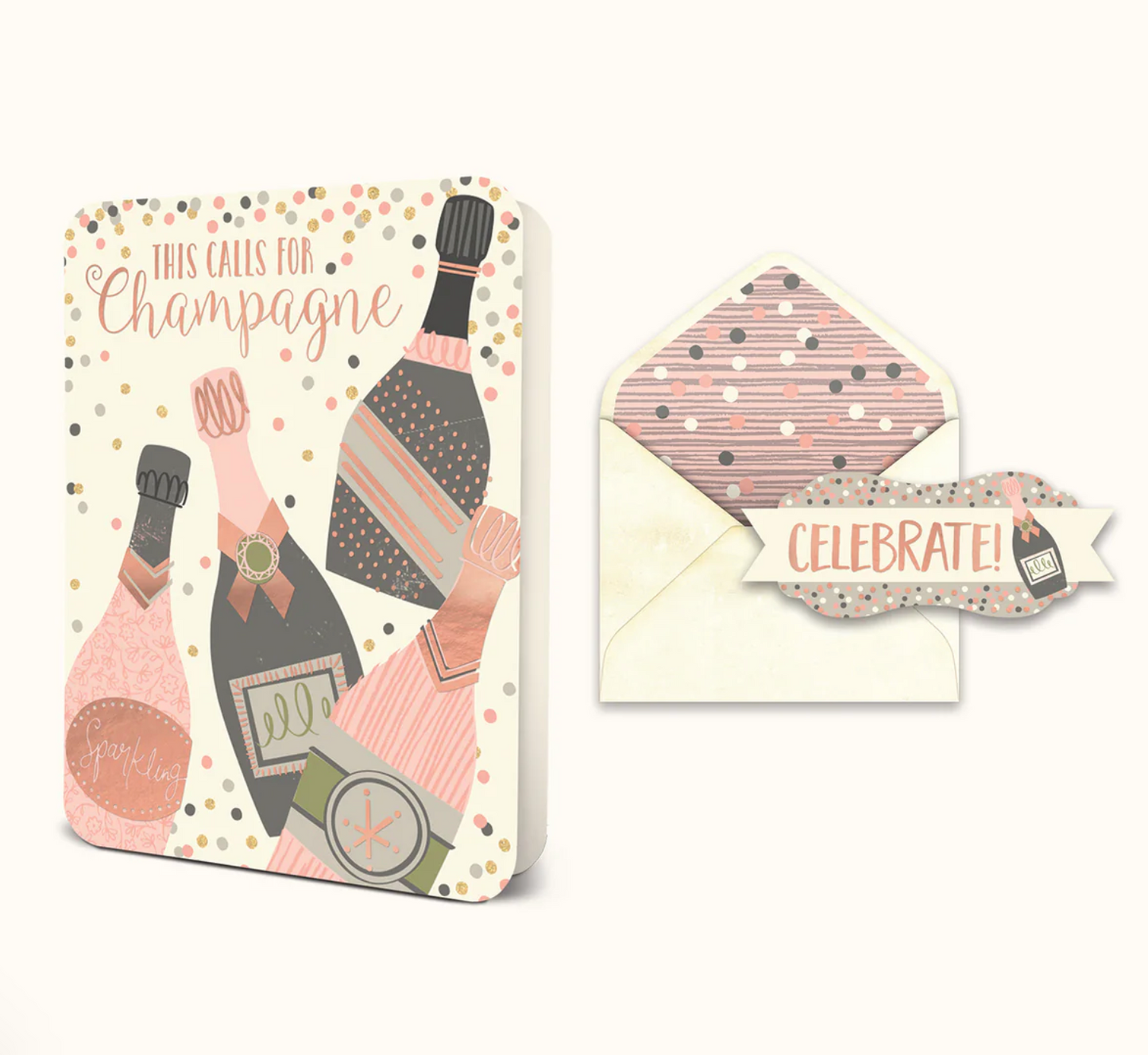 This Calls For Champagne Greeting Card