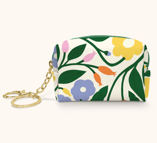 Floral Bliss Key Chain Pouches
