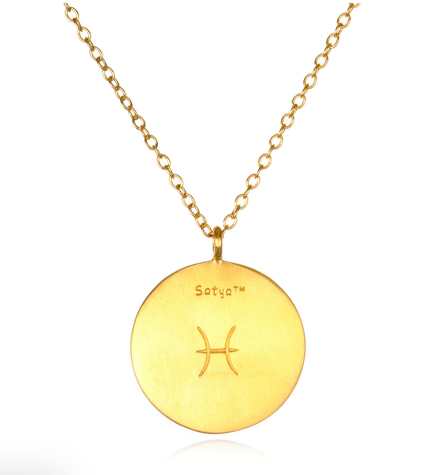 Pisces Zodiac Necklace