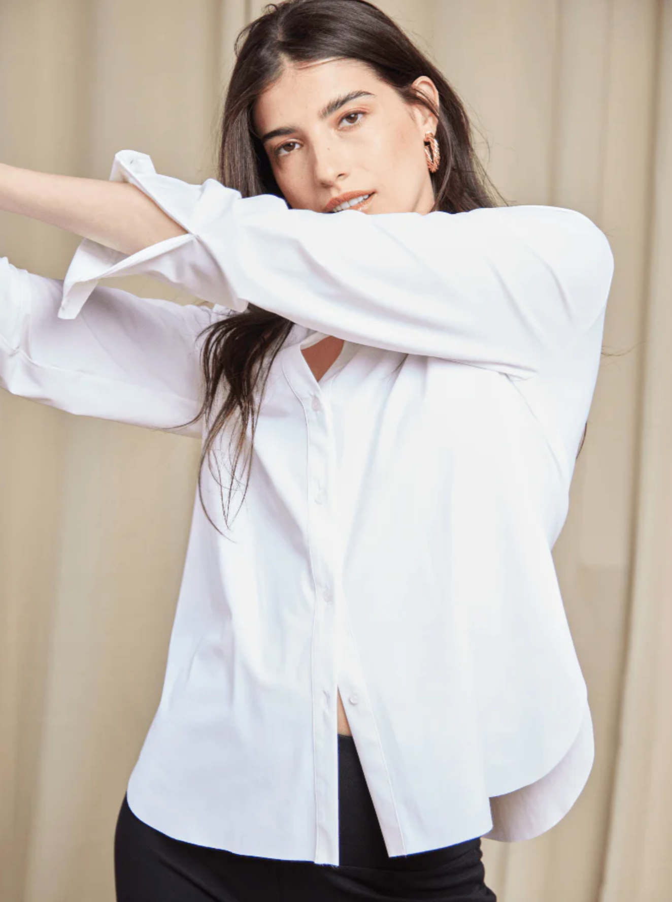 Lyssé Connie Button Down