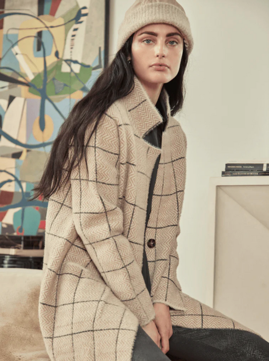 Lyssé Faux Mink Sweater Coat