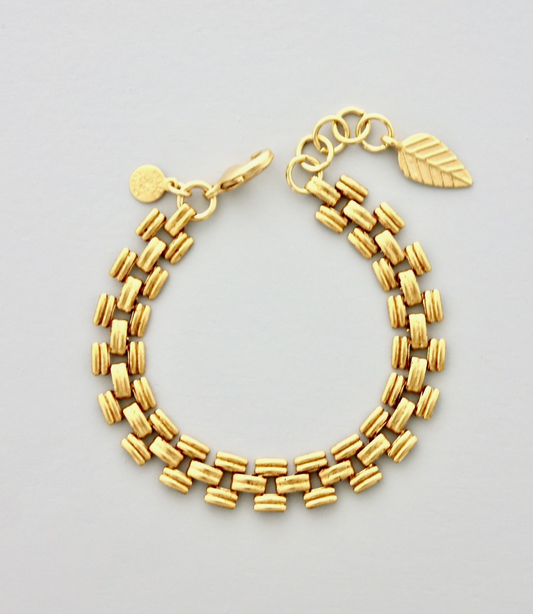 Slinky Gold Chain Bracelet