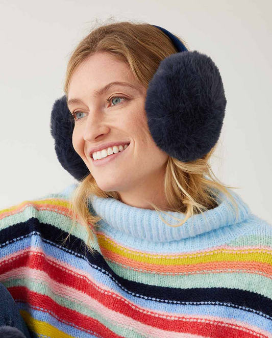 Powder Ingrid pom pom hat - Lime/fuschia