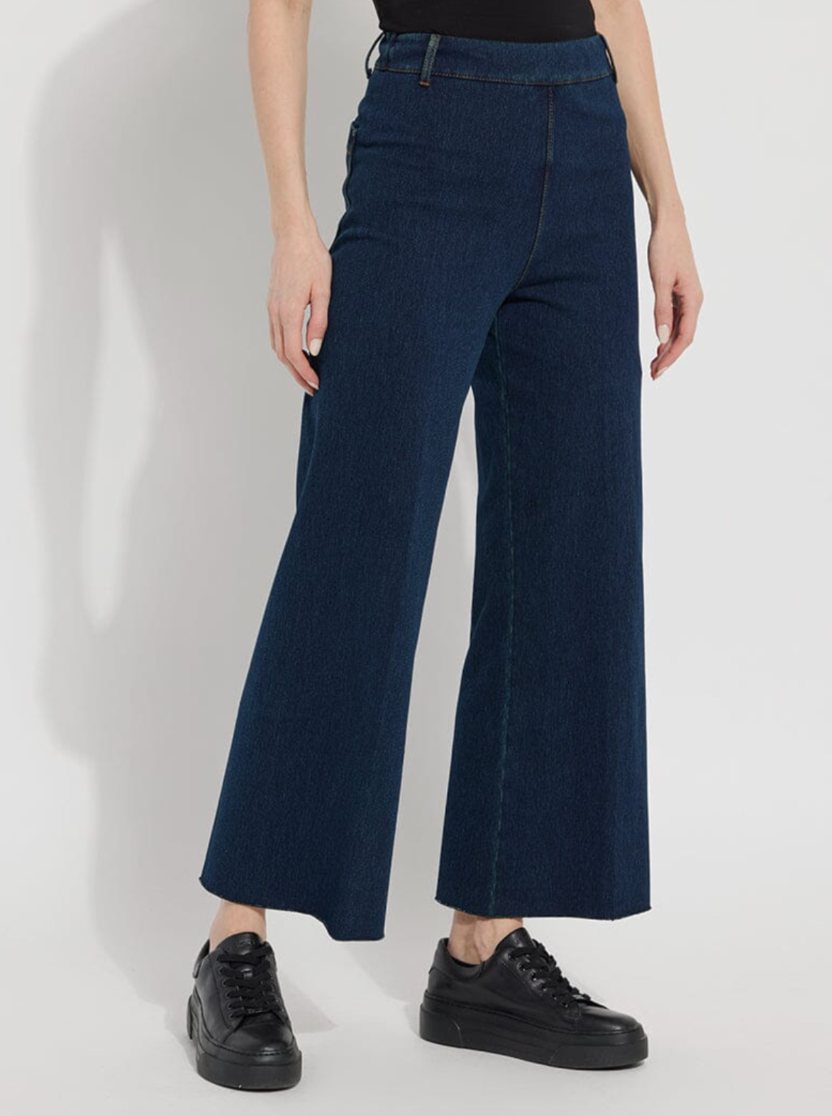 Lyssé Erin Wide Leg Denim - Indigo