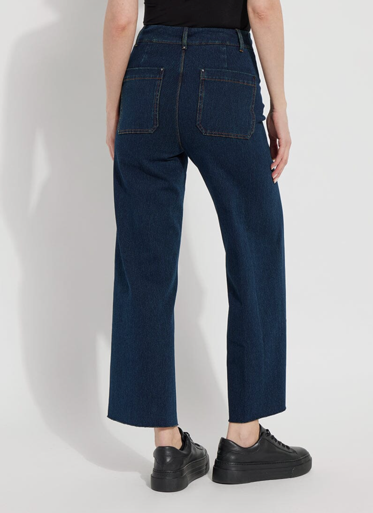 Lyssé Erin Wide Leg Denim - Indigo