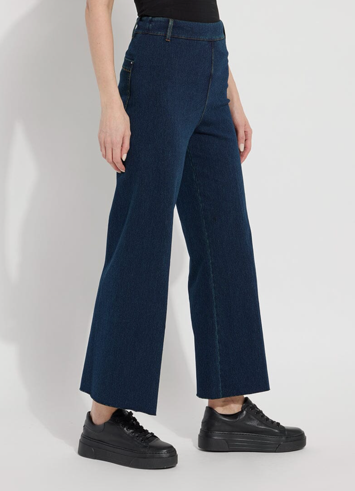 Lyssé Erin Wide Leg Denim - Indigo