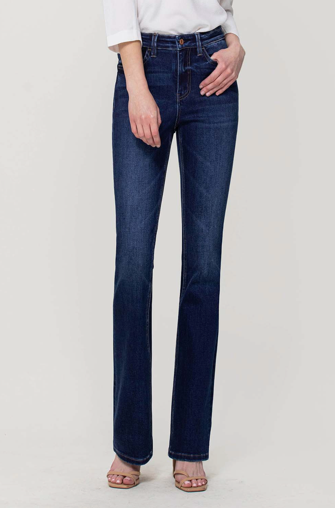 High Rise Bootcut Denim