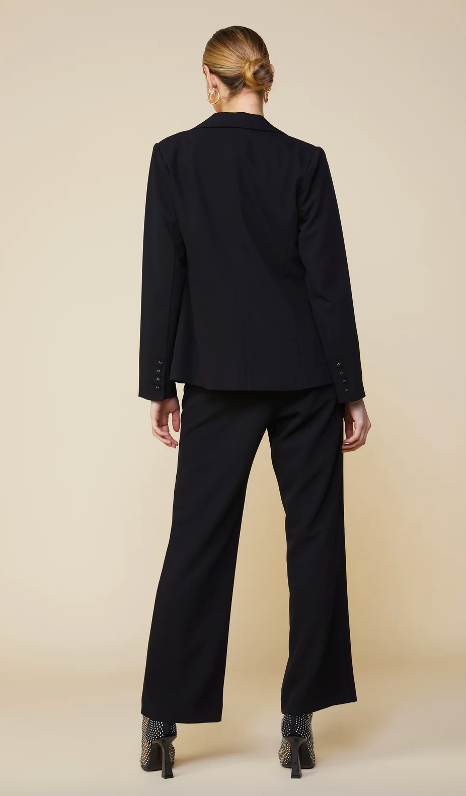 Tailored Single Button Blazer
