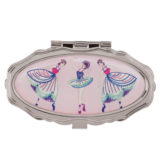 On Pointe Pirouetting Ballerinas - Lip Balm Compact