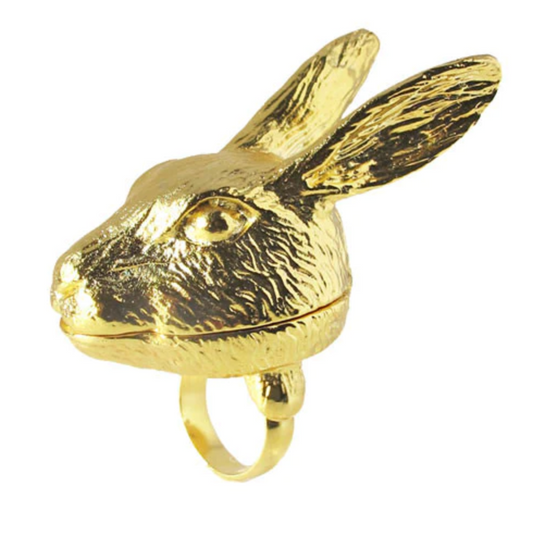 Hartley Hare Lip Balm Ring