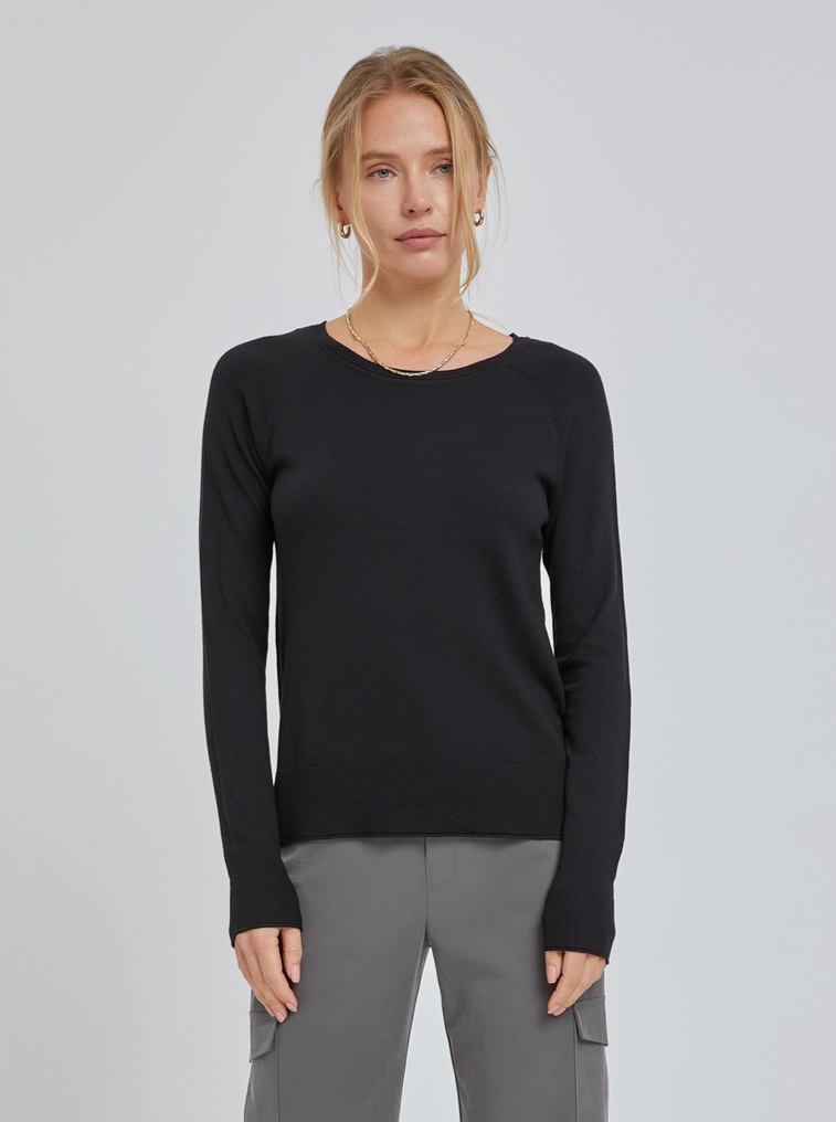 The Camille Sweater - Black