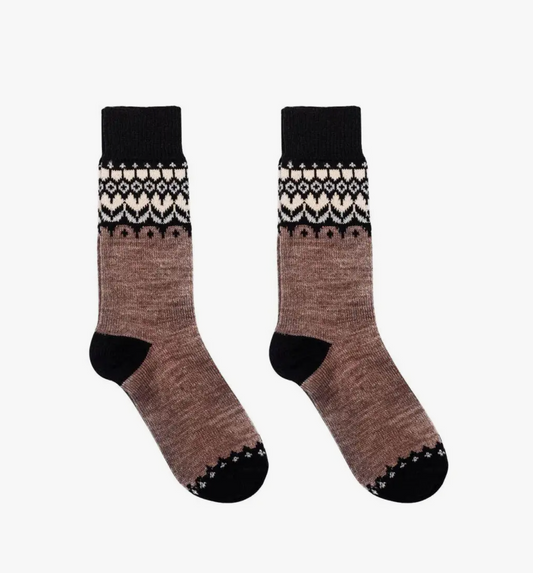Nordic Socks Merino Wool in Perform™ (Jorunn - Cinnamon)