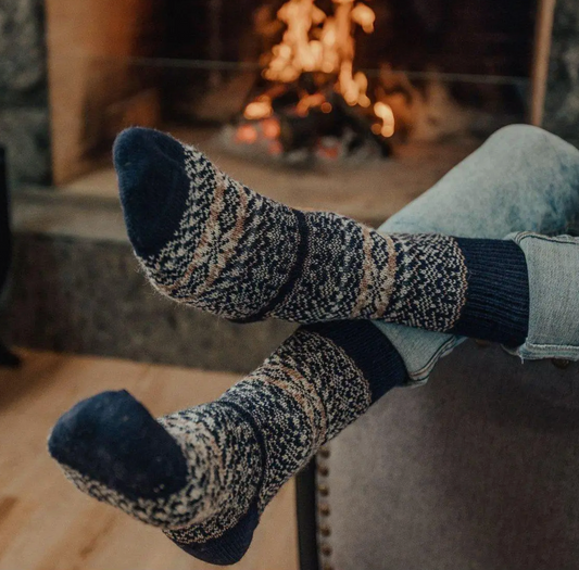 Nordic Socks Merino Wool in Perform™ (Sigrid - Navy)
