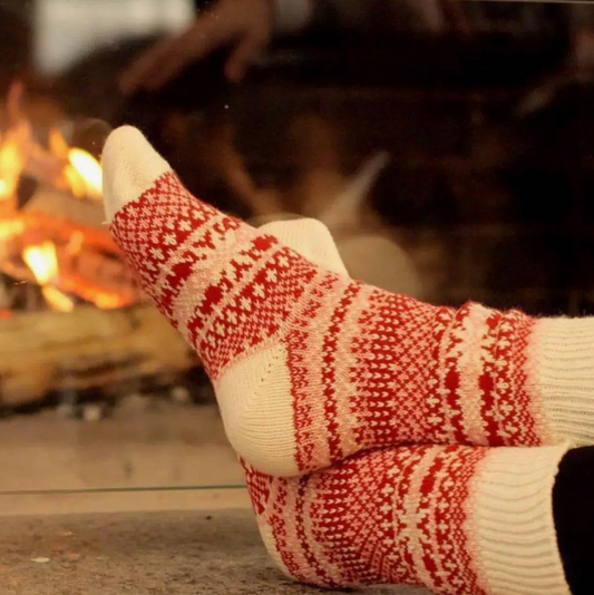 Nordic Socks Soft Cozy™ Warm (Asenka - Cherry)