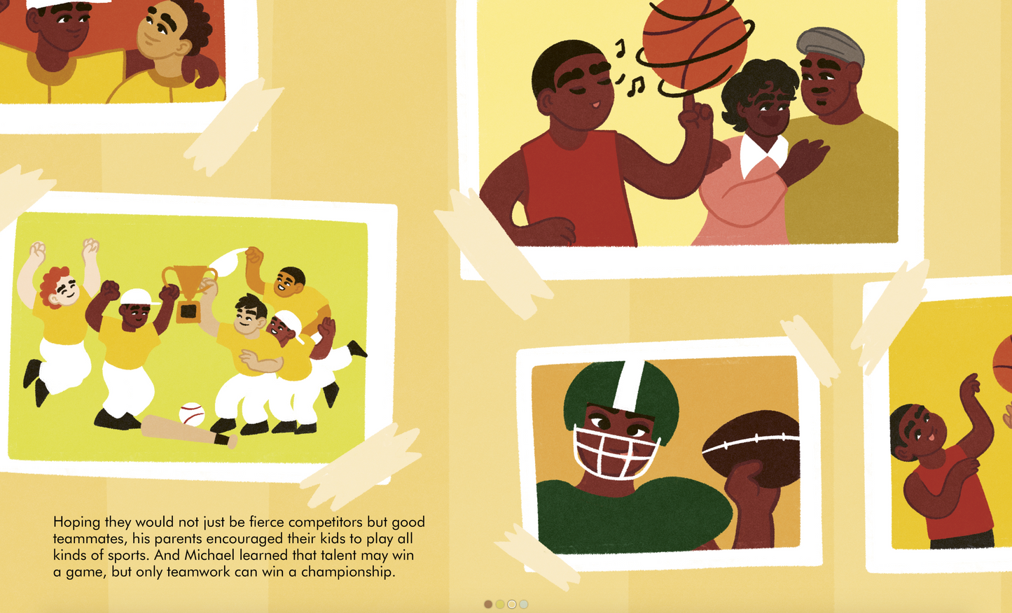 Michael Jordan Hardcover Book