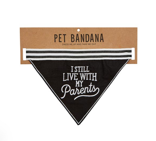Pet Bandana - Live With Parents