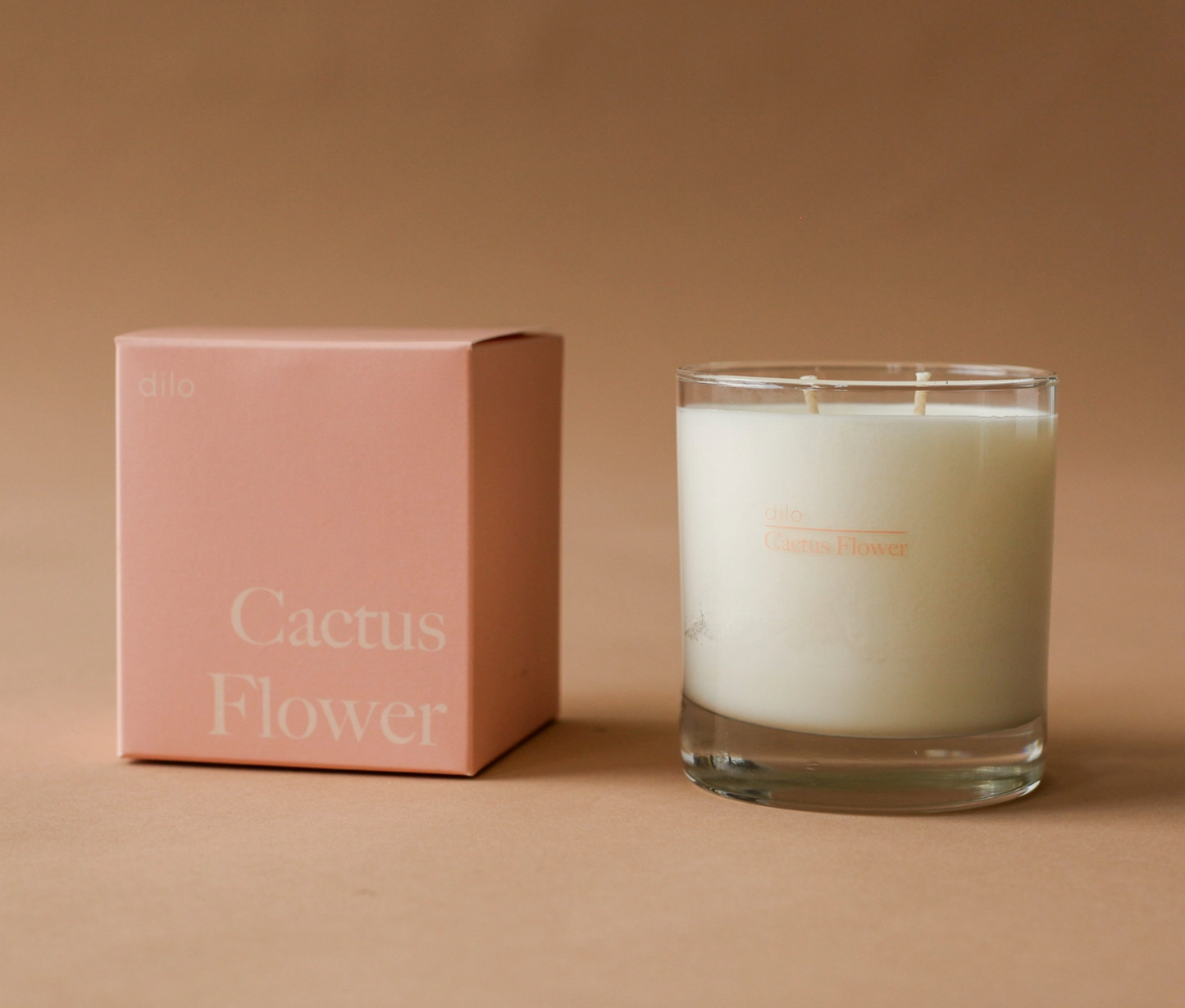 Cactus Flower Candle