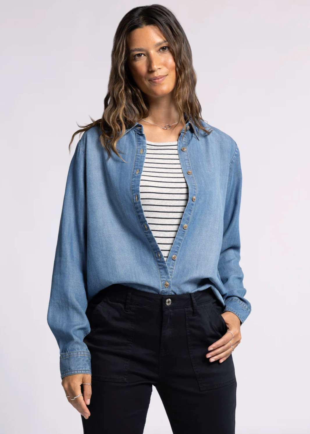 Grace Shirt - Serena Wash