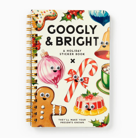 Googly & Bright Holiday Sticker Book