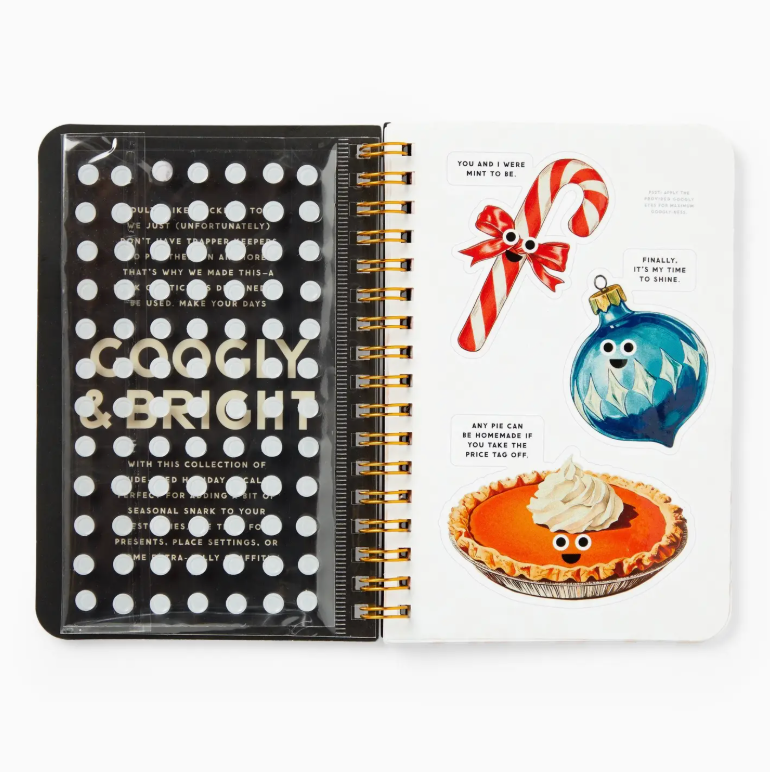 Googly & Bright Holiday Sticker Book