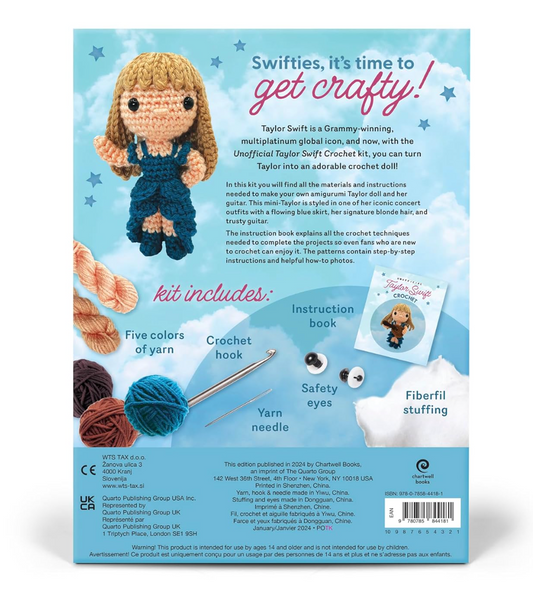 Taylor Swift Book and Crochet Kit
