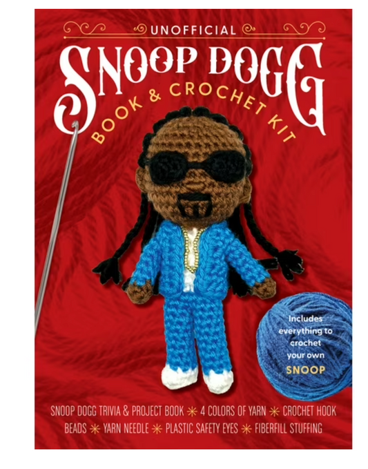 Unofficial Snoop Dogg Book and Crochet Kit